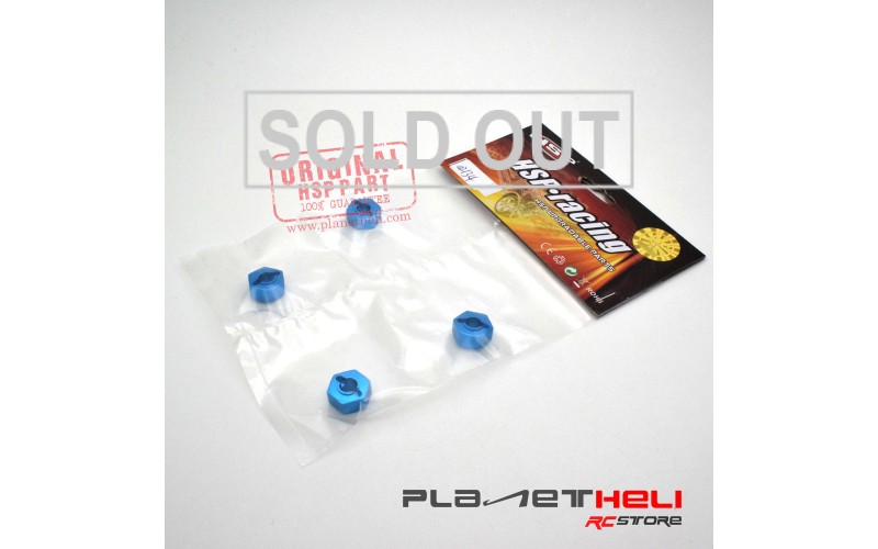 HSP Part Aluminum Wheel Hex Mount 4pcs 1:10 RC Car 02134